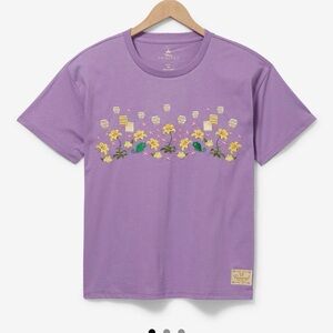 Disney Tangled Floral Lanterns Women’s Teeshirt BoxLunch Excluaivw